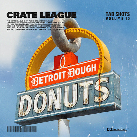 The Crate League - Tabs shots 10 (Detroit dough pack)