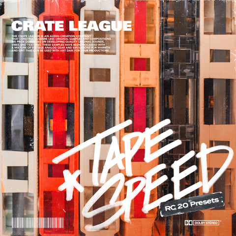The Crate League - TapeSpeed (XLN RC-20 Retro Color Preset Pack)